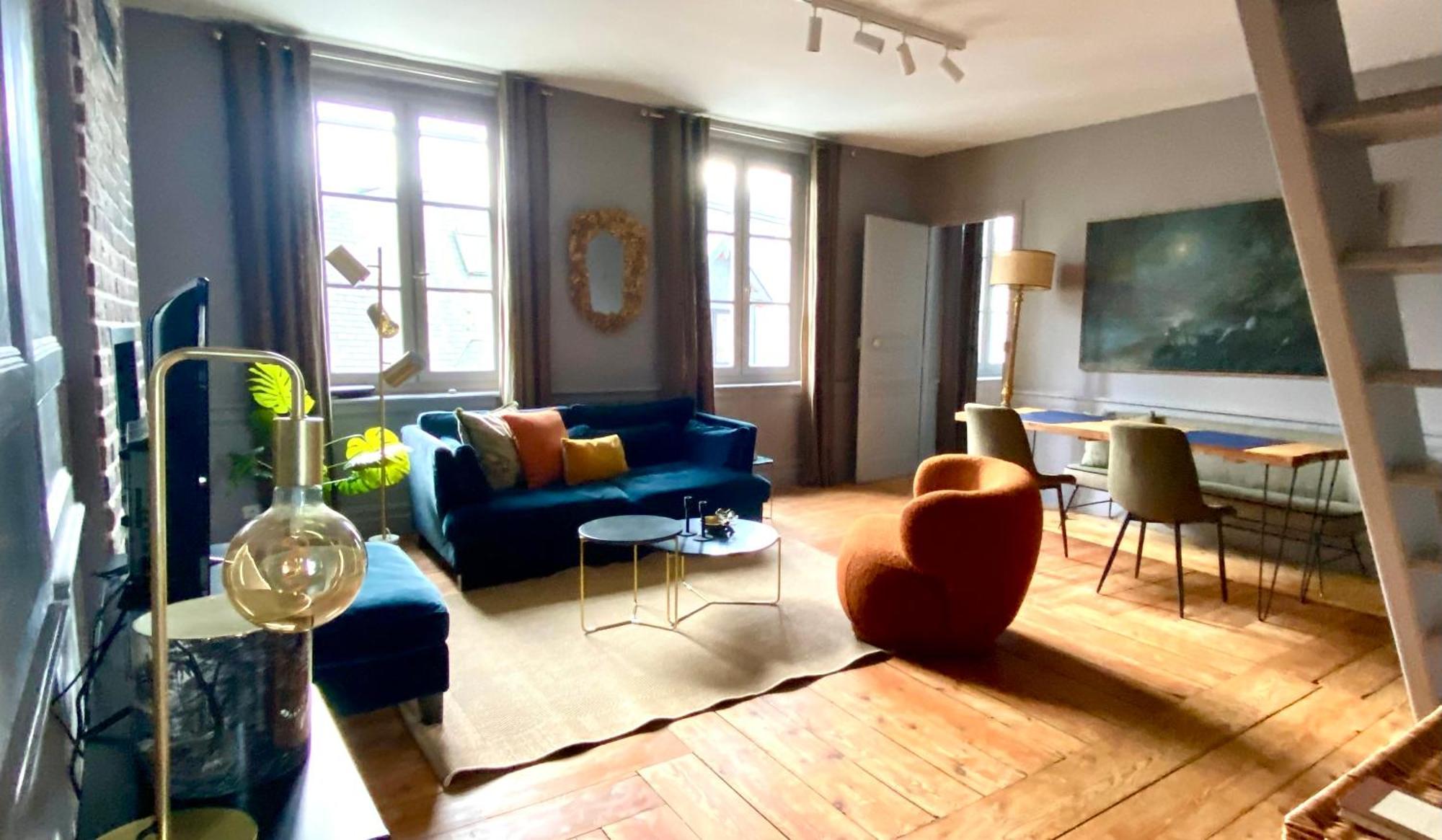 Apartament Duplex Le Glencoe Honfleur Zewnętrze zdjęcie